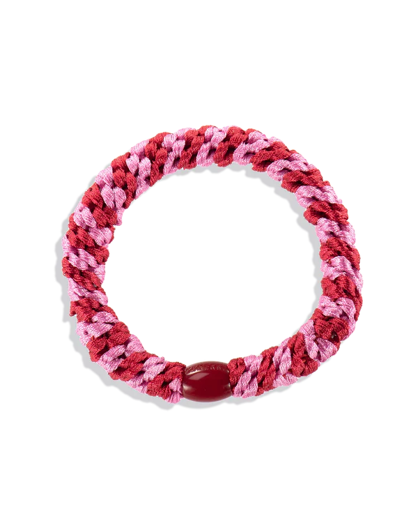 KKNEKKI Red-Bubblegum Stripe