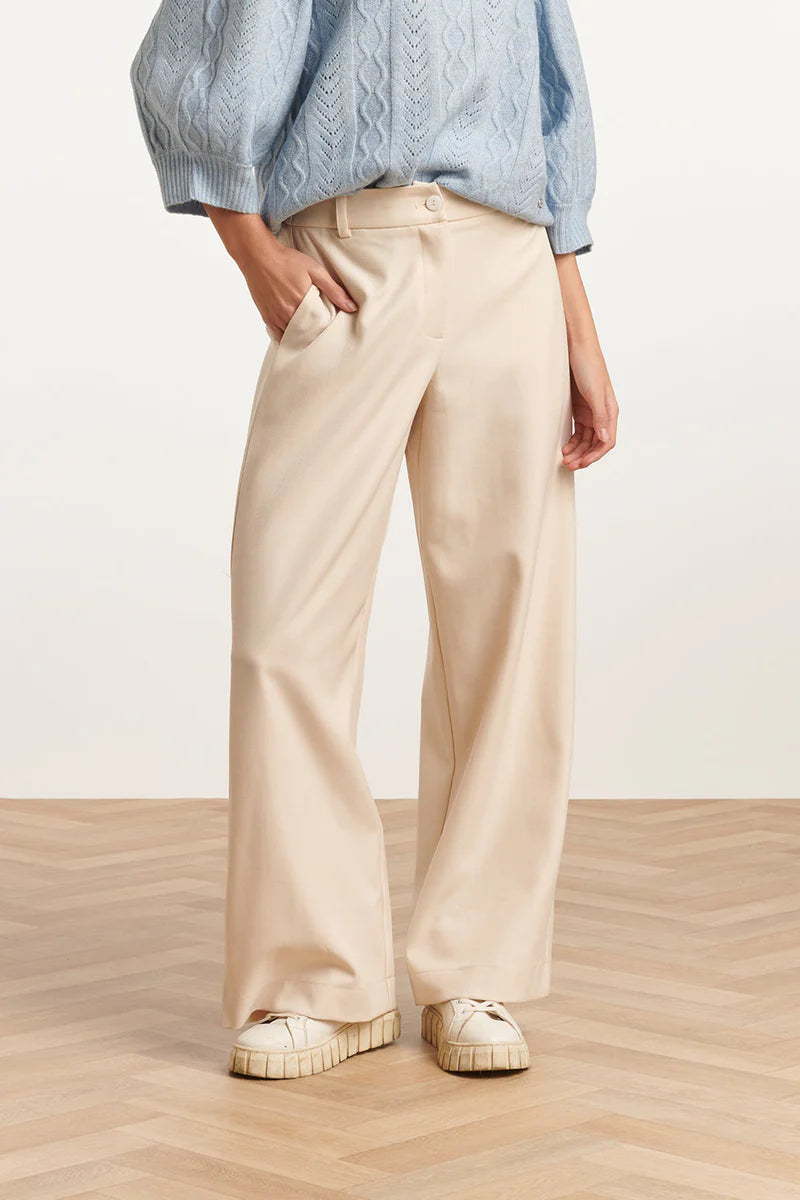 Beige Trousers