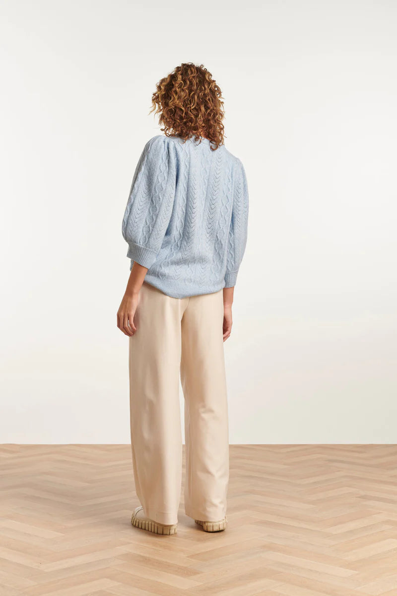 Beige Trousers