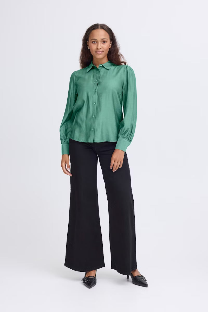 Ihkarlani Pineneedle Green Blouse