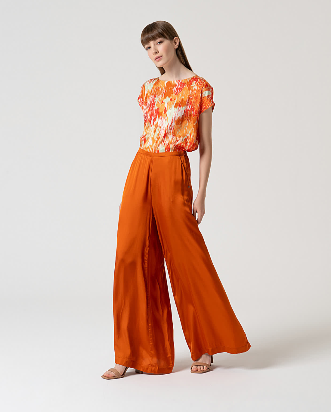 Orange Pants