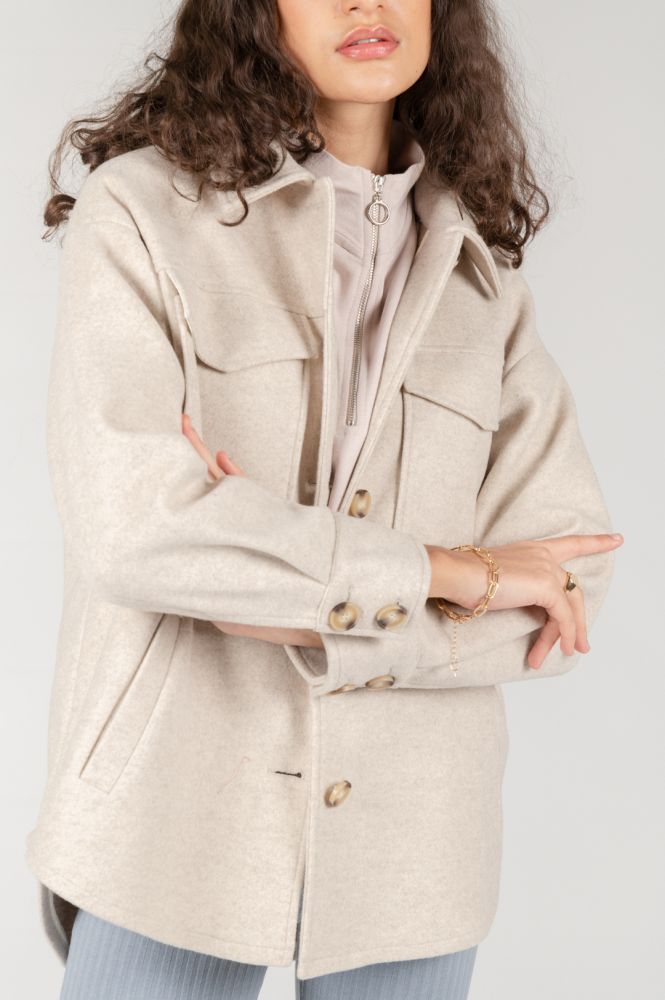 Beige Jacket