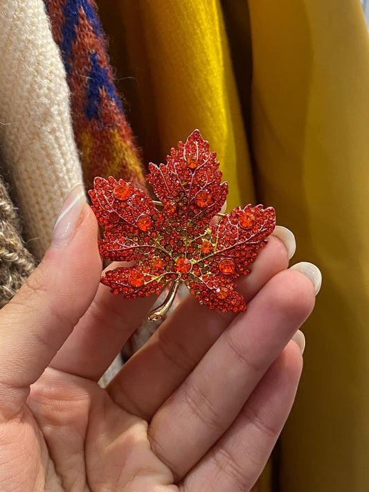 Leaf Brooch