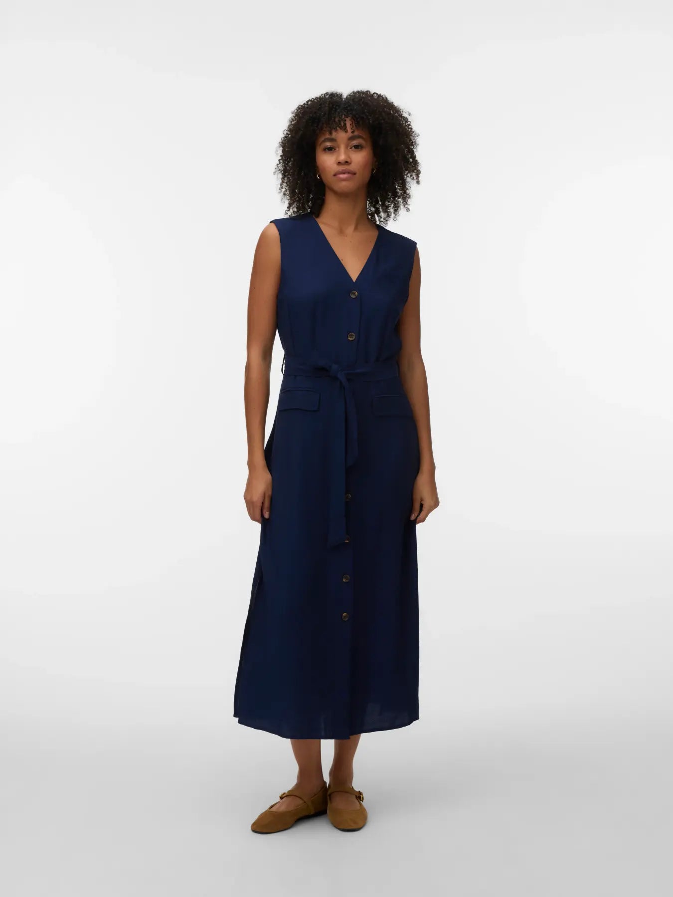Women's Tie Waist Midi Dress – LOVE BY K