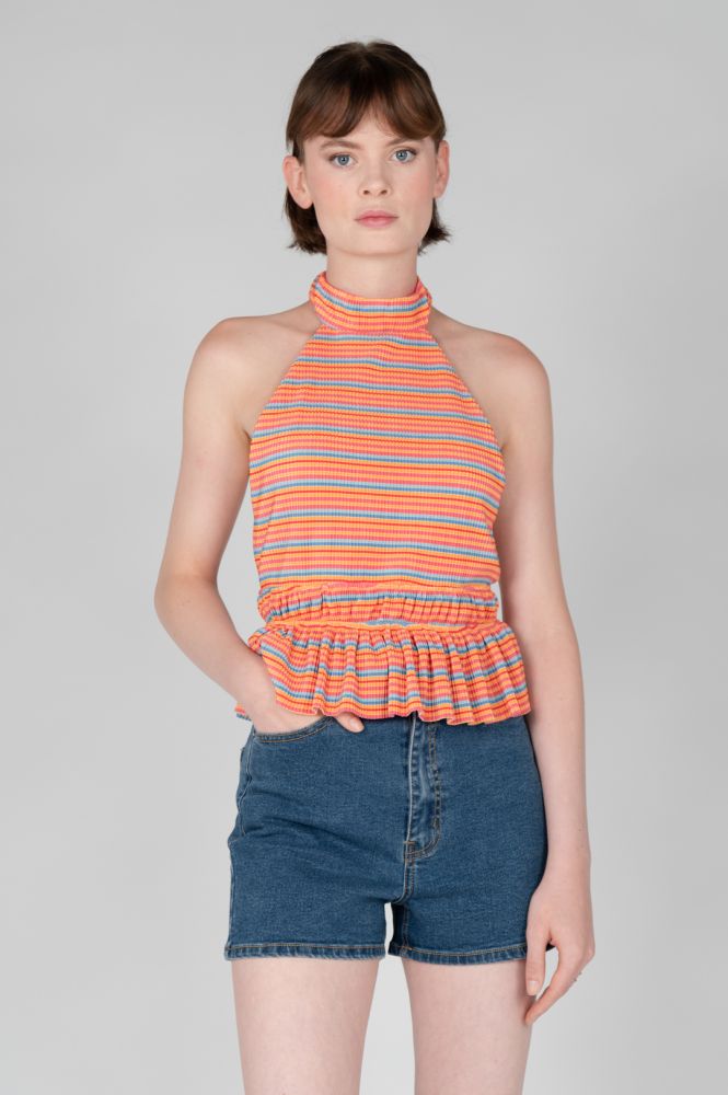 Halter Pattern Top