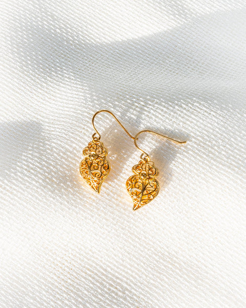 Stainless Steel Earrings, Viana Hearts crafted like Portuguese filigree, 21 mm.