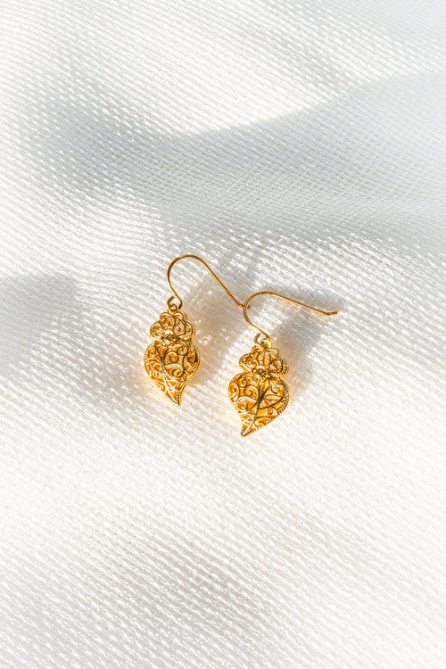 Stainless Steel Earrings, Viana Hearts crafted like Portuguese filigree, 21 mm.