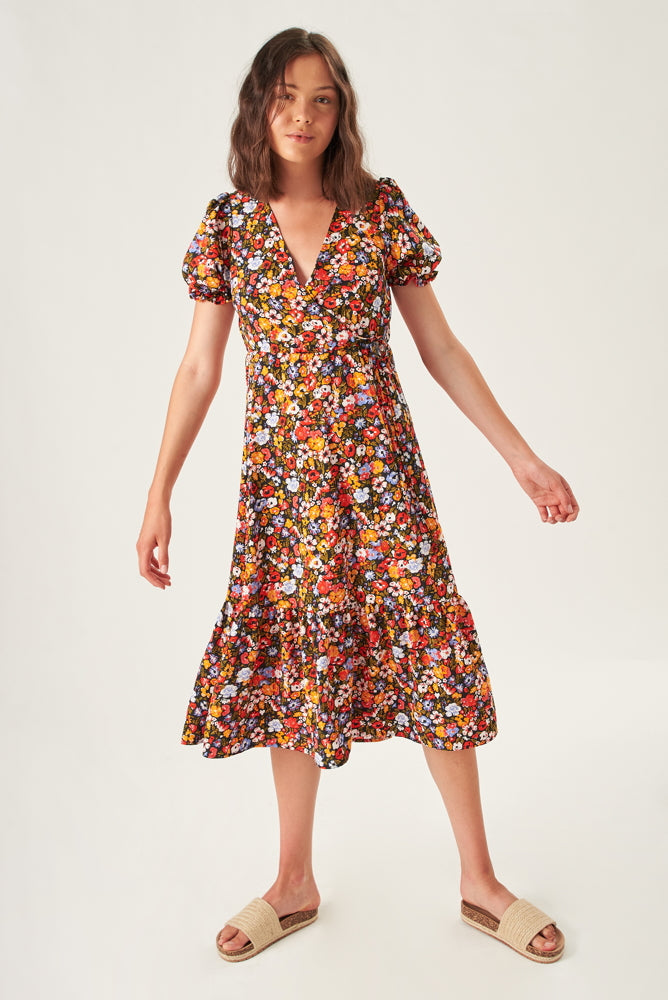 Floral Midi Dress