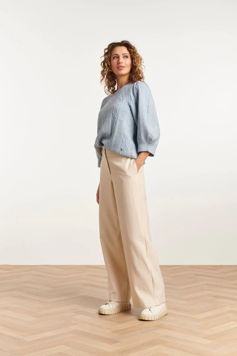 Beige Trousers