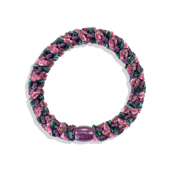 KKNEKKI Mix Green Bordeaux. Colorful and fun Kknekki hair tie colors.