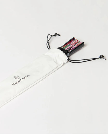 White Folding Fan