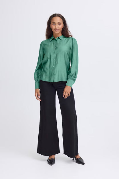 Ihkarlani Pineneedle Green Blouse