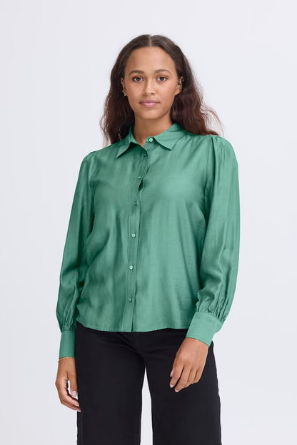 Ihkarlani Pineneedle Green Blouse