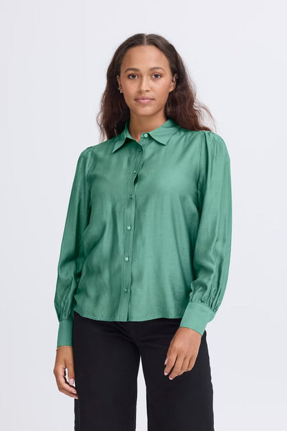 Ihkarlani Pineneedle Green Blouse