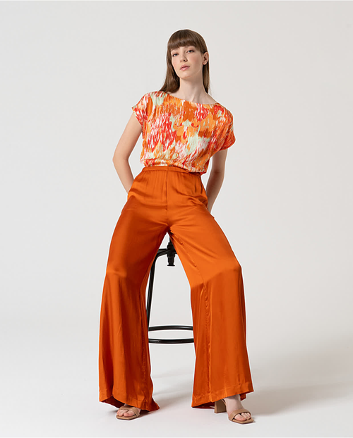 Orange Pants