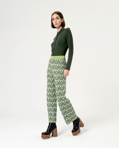 Jacquard Pants