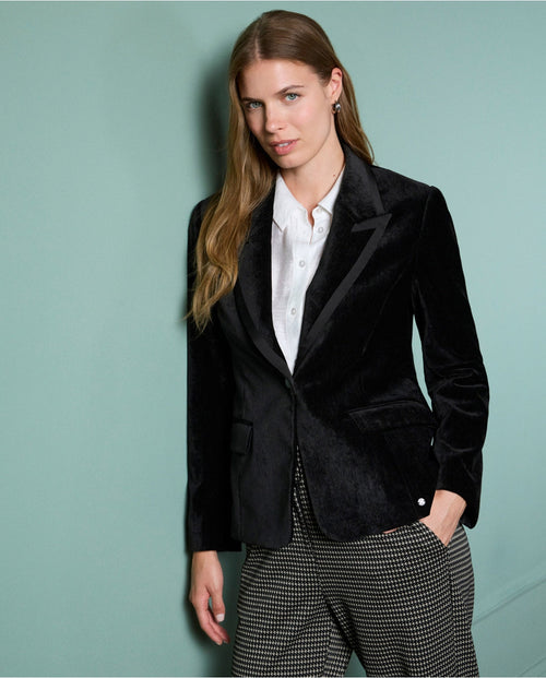 Velvet blazer