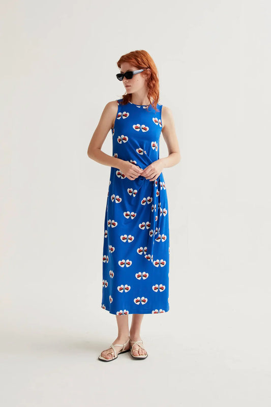 Ladybug print dress