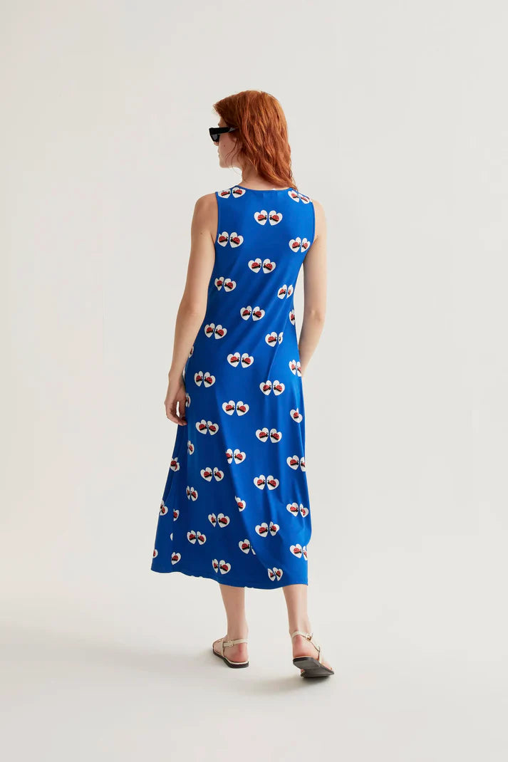 Ladybug print dress