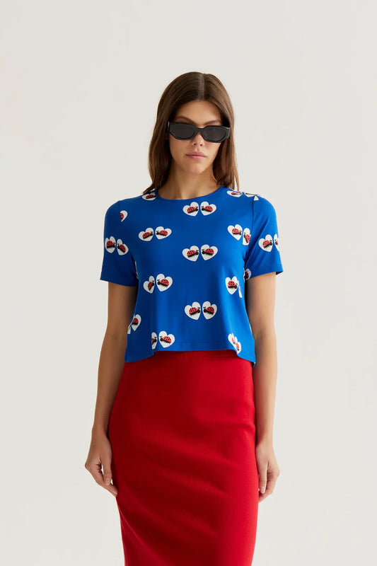 Ladybug Print T-shirt