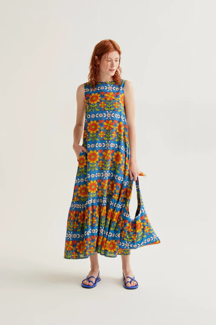 Garden Print Dress
