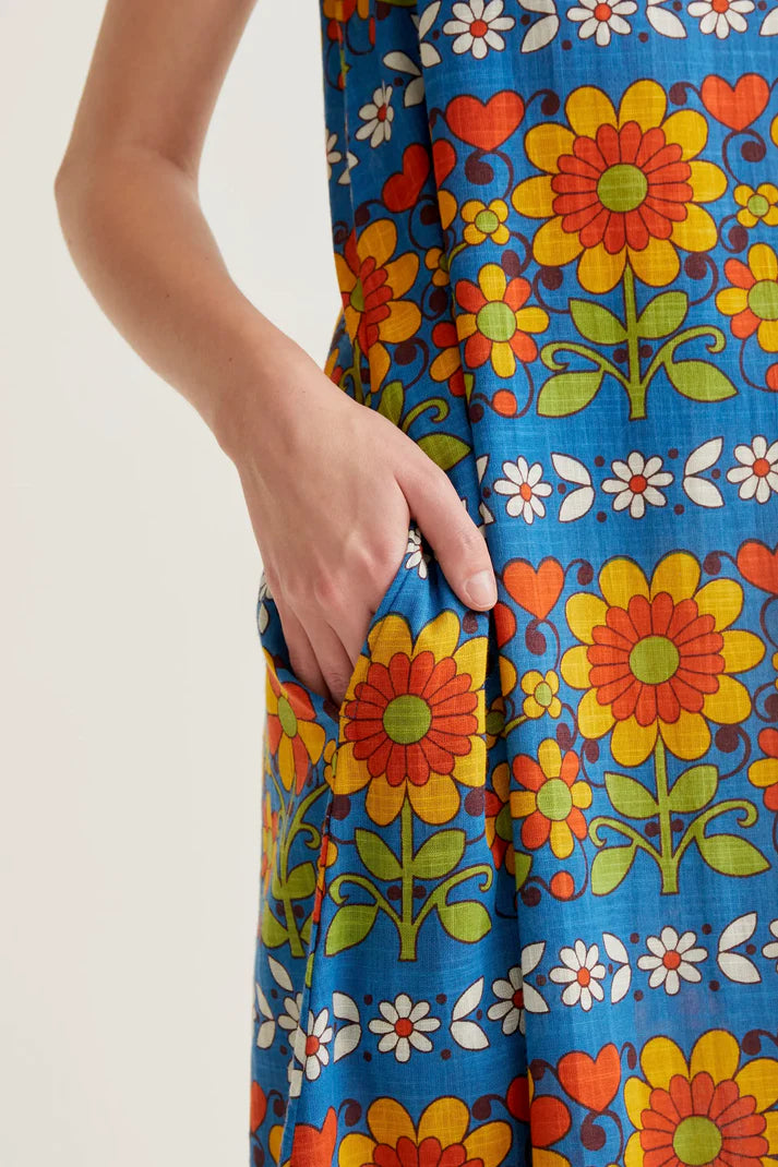 Garden Print Dress