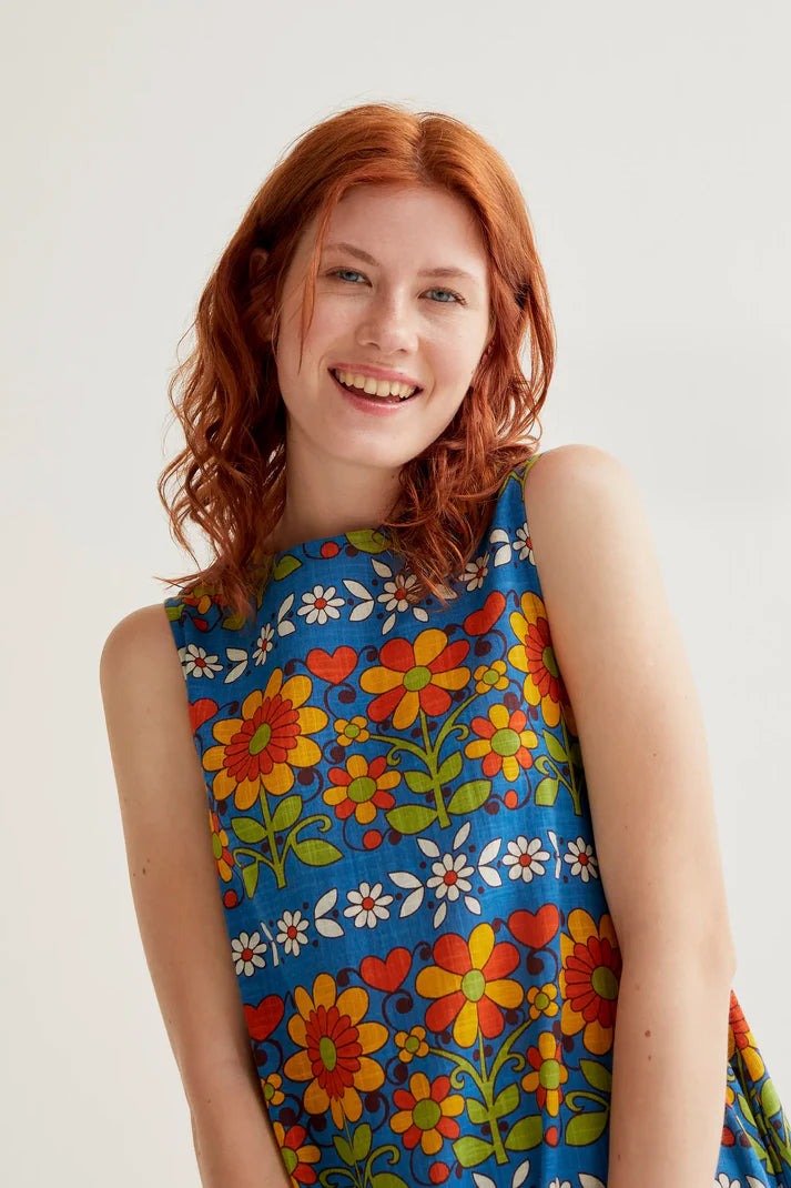 Garden Print Dress