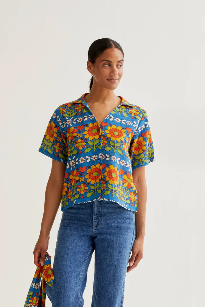 Garden Print Shirt