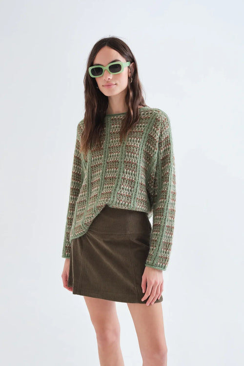 Green Sweater