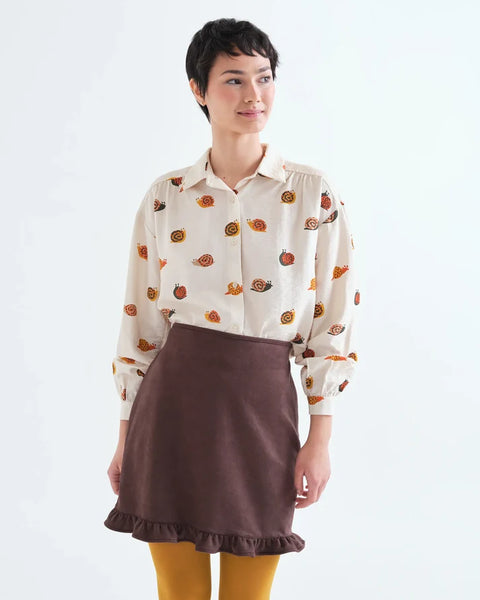Snail Print Blouse