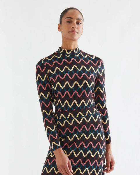 Skein Print Top