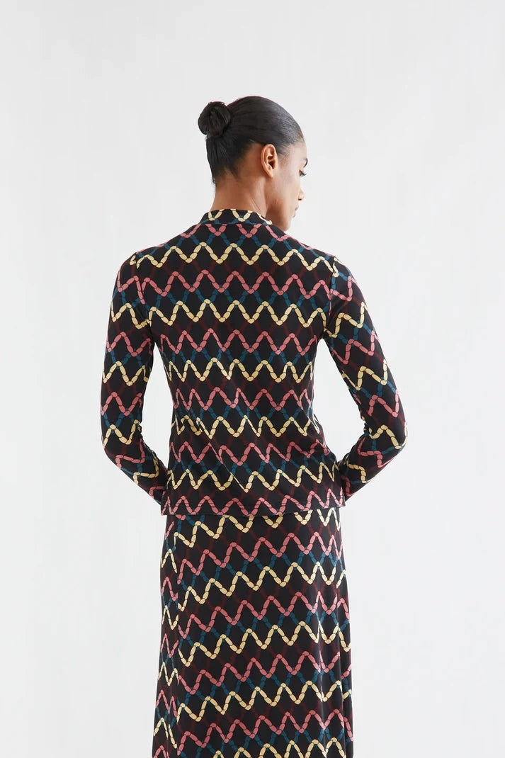 Skein Print Top