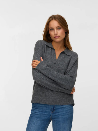 Lefile Poloneck Pullover