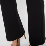 Women's versatile black pants offering a streamlined fit and polished modern appeal.
