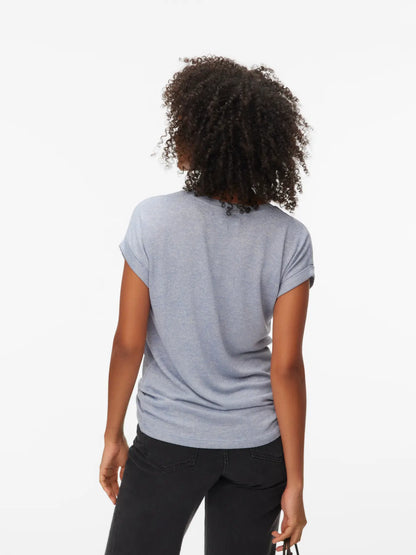 Brianna Brunnera Blue Top