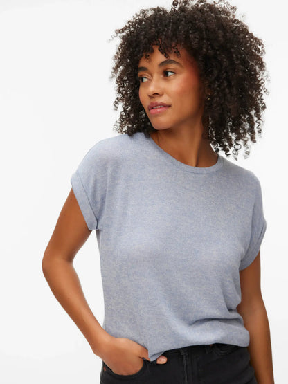 Brianna Brunnera Blue Top