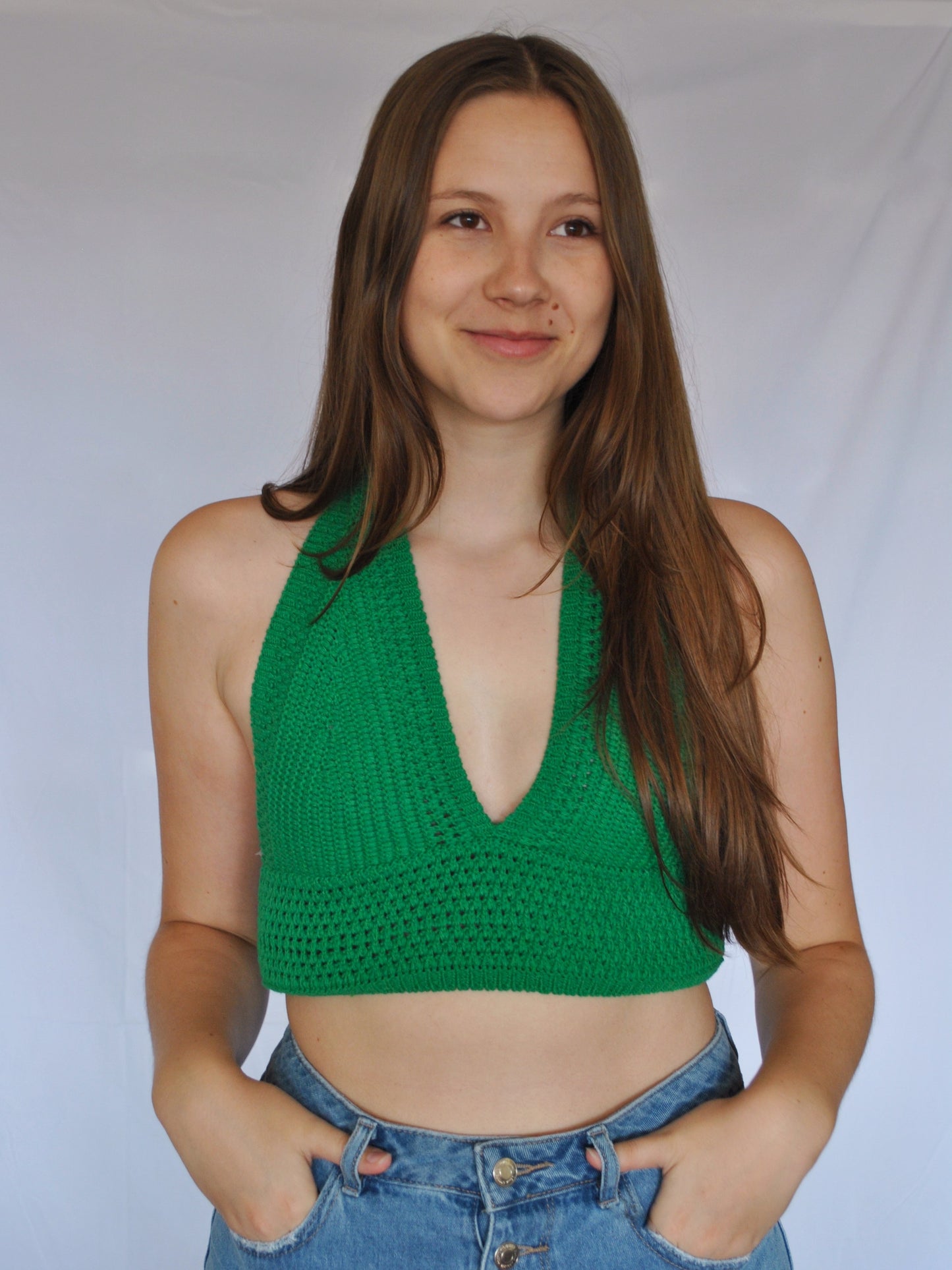 Leonor Crochet Top