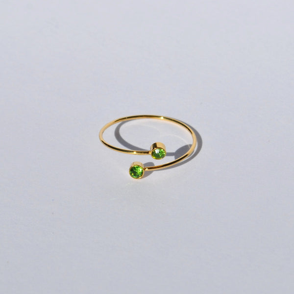 Twin Stones Ring
