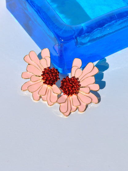 Half Flower Earring