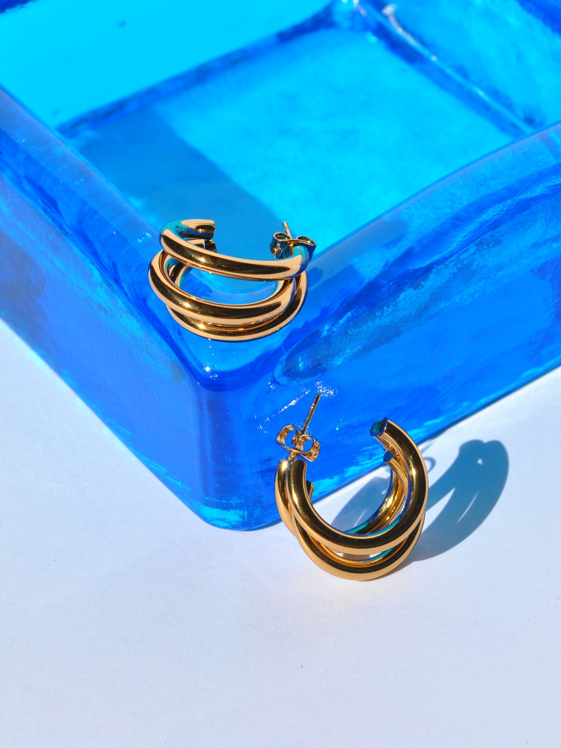 3 Rings Earrings