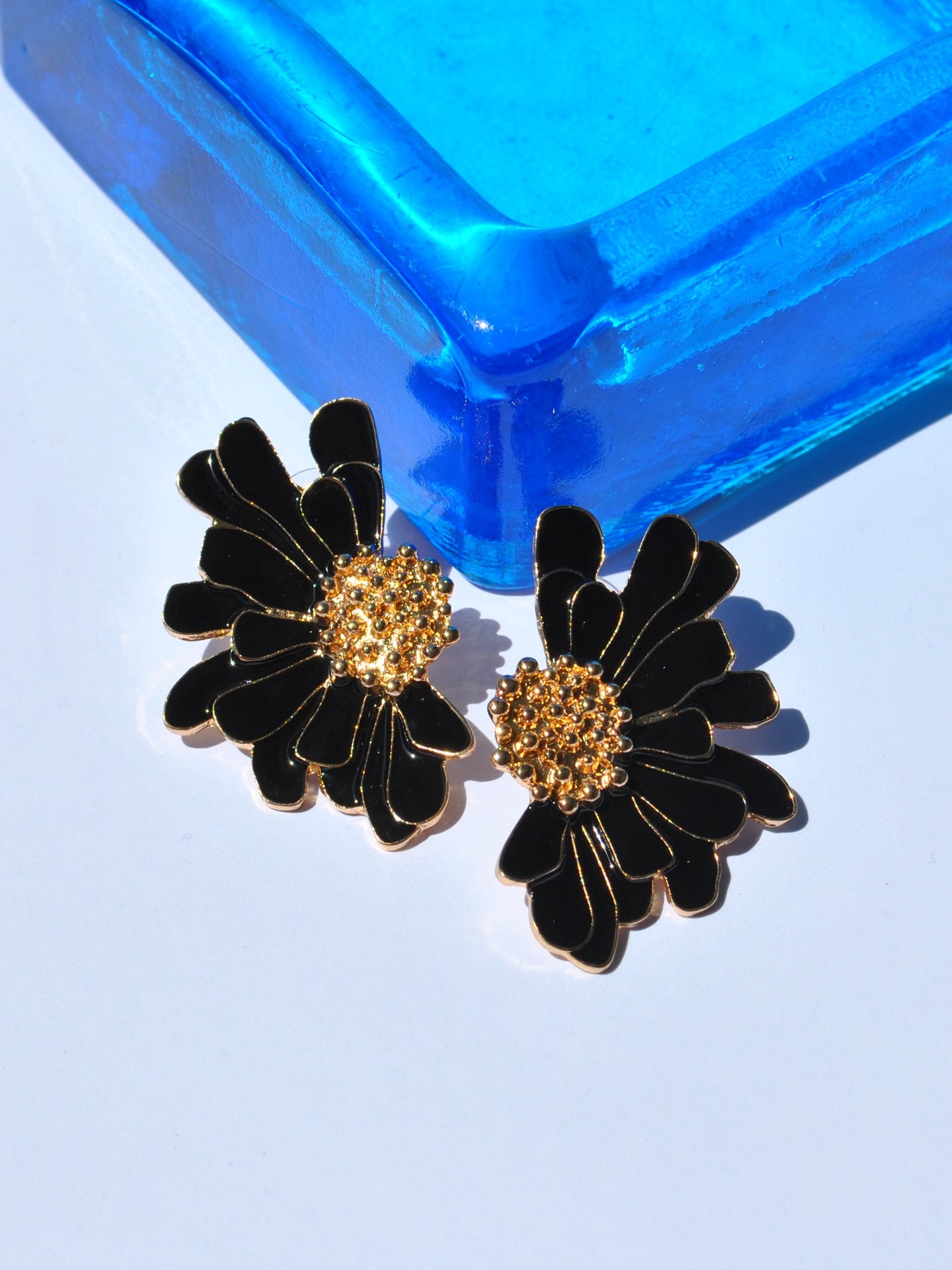 Half Flower Earring