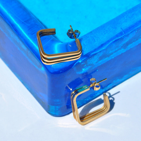Square Earrings