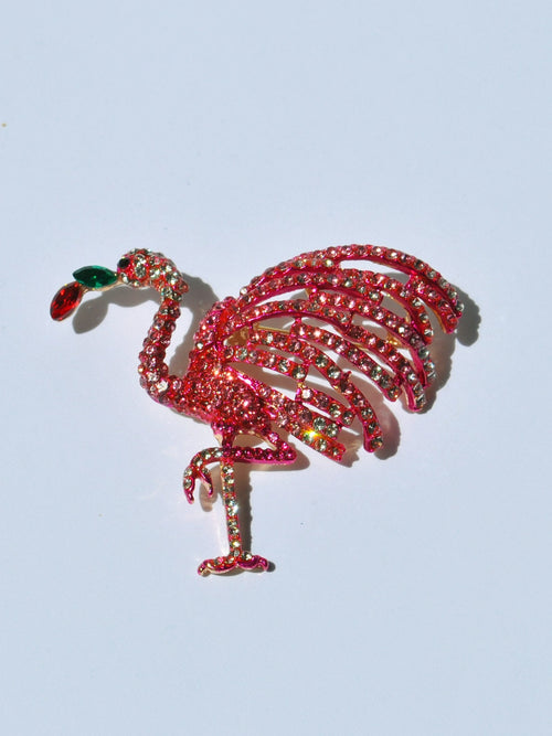 Flamingo Brooch