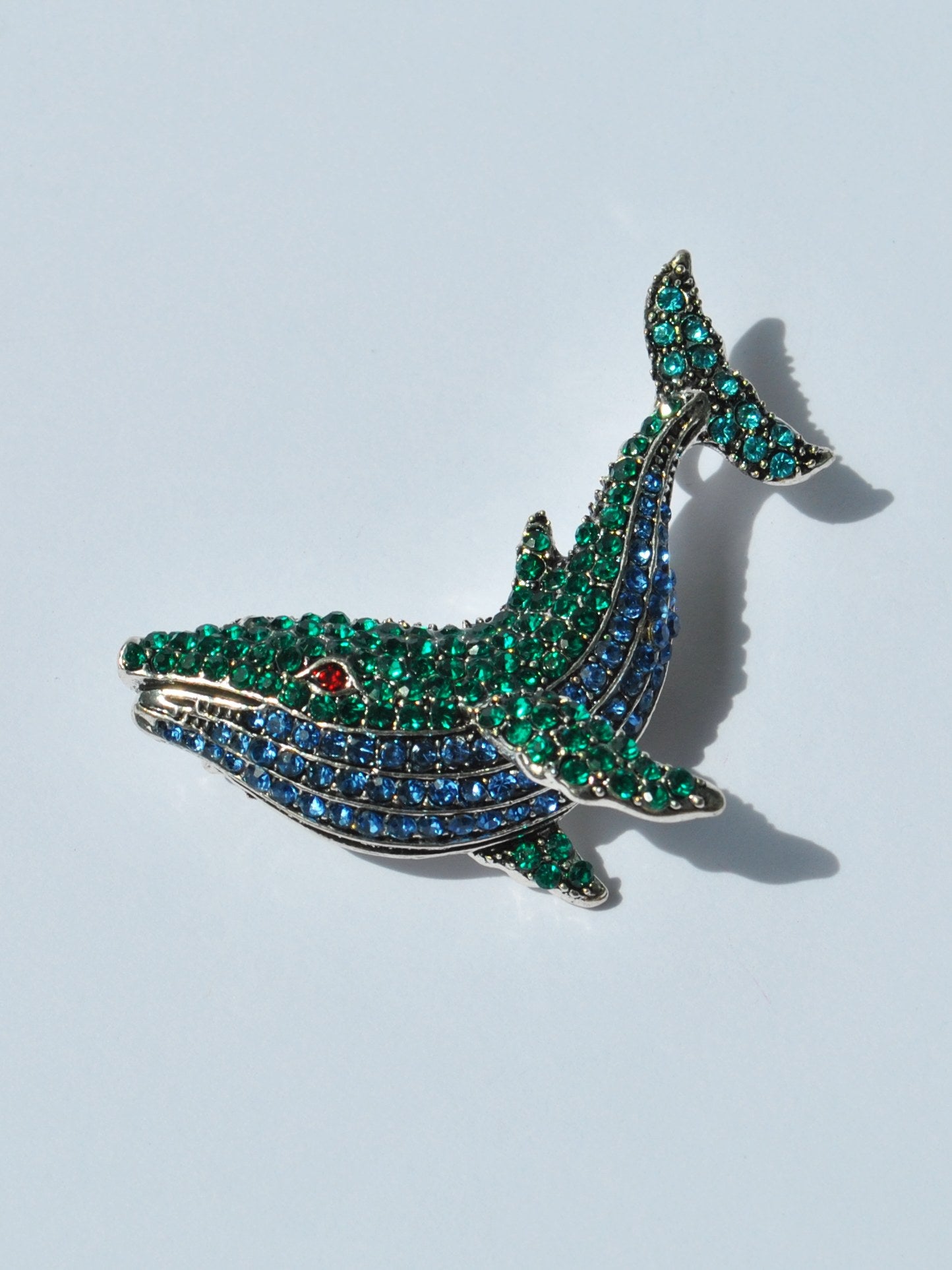 Whale Brooch