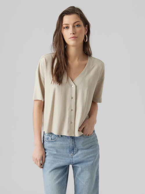 Mymilo 2/4 V-neck Shirt