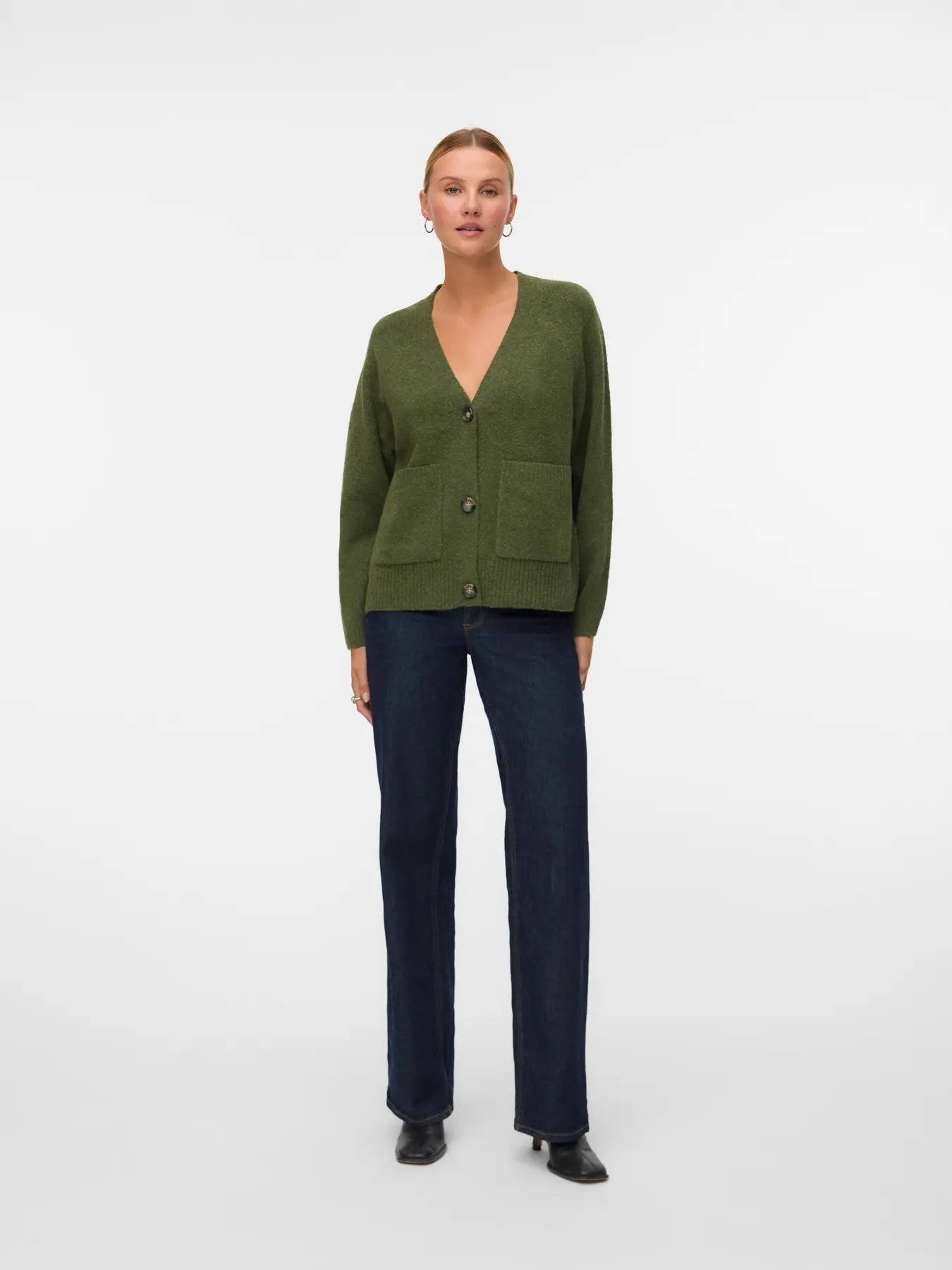 Boom Green Cardigan