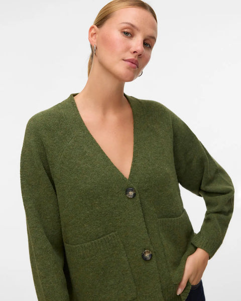 Boom Green Cardigan