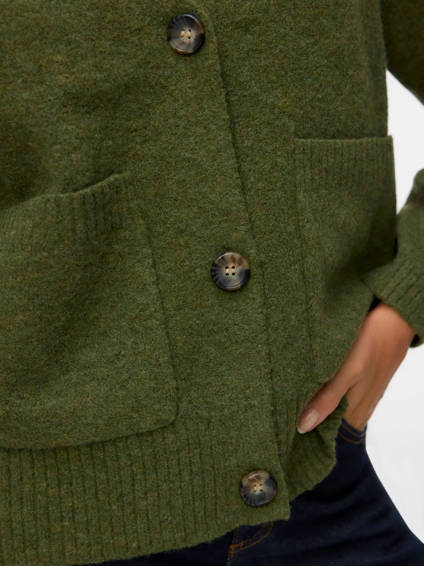 Boom Green Cardigan