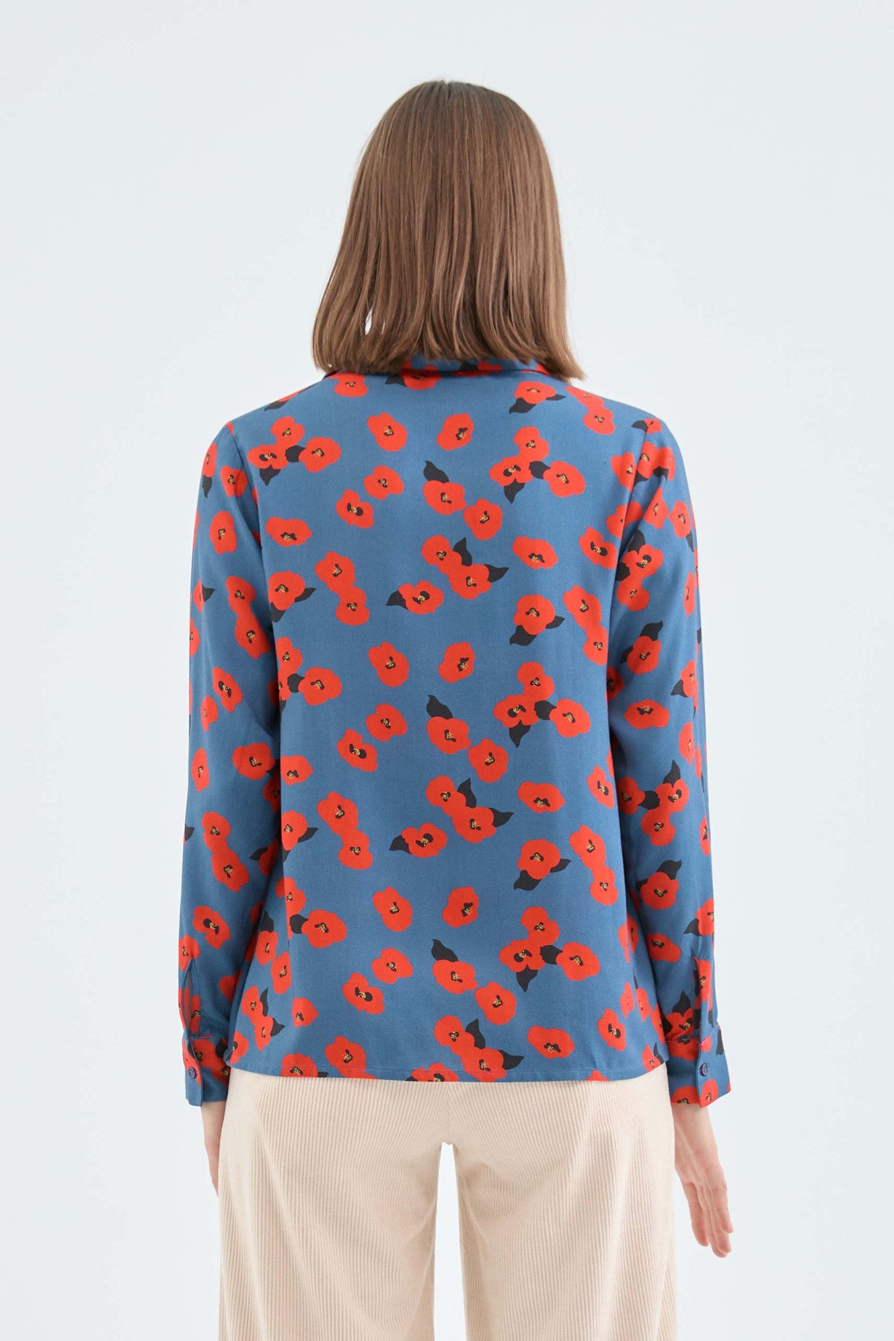 Red Flower Shirt