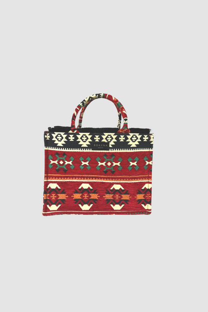 Knossos Red Tote Bag